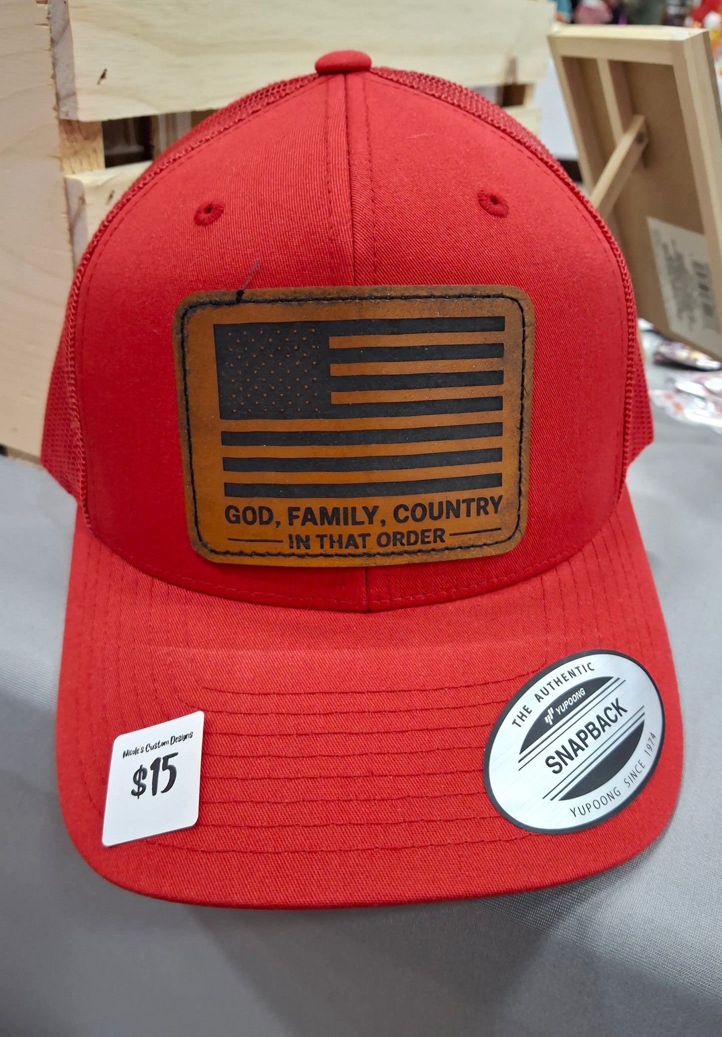 God, Family, Country Trucker Hat