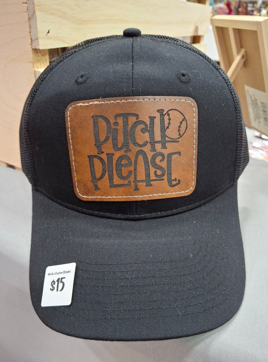 Pitch Please Baseball Trucker Hat