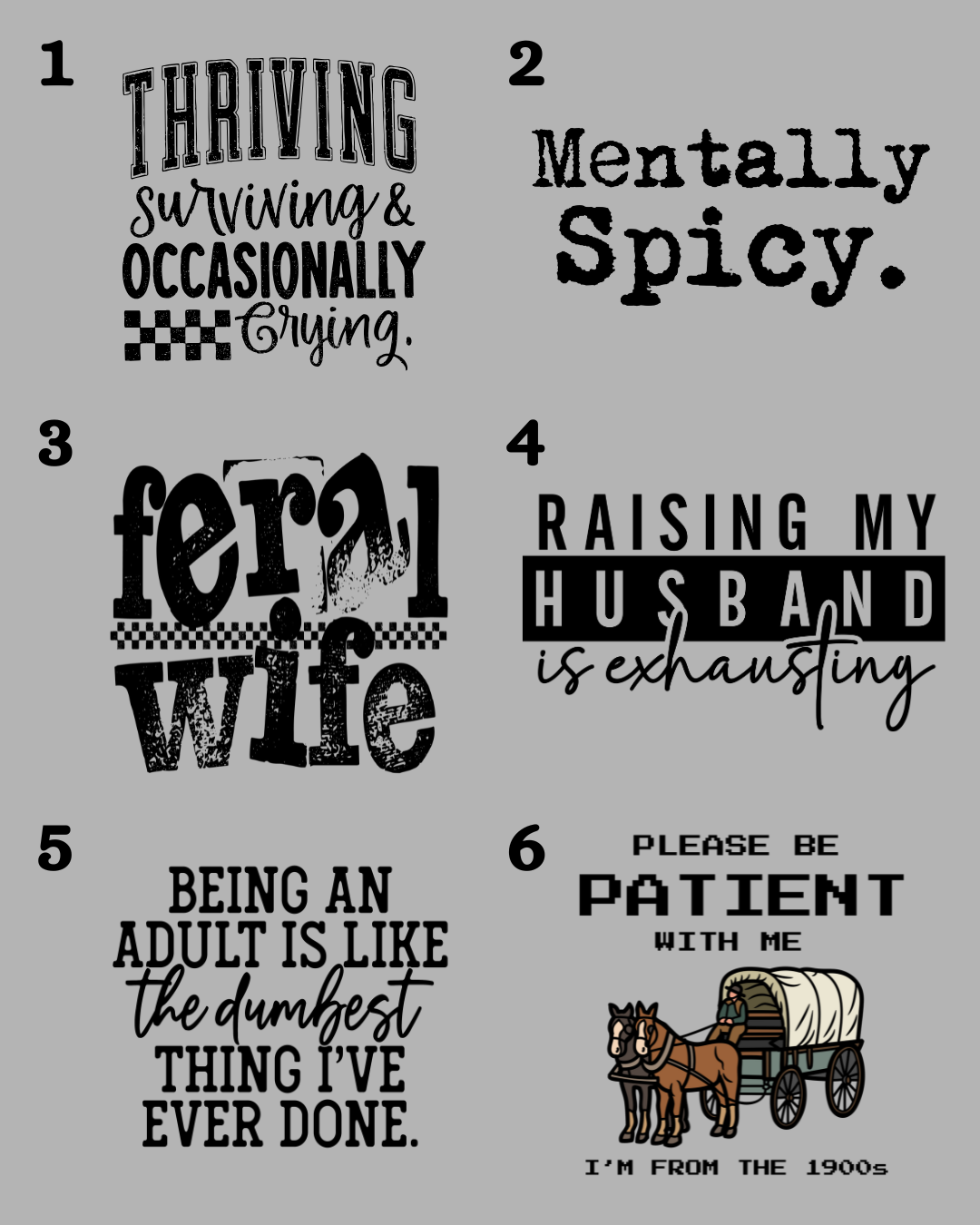 Custom Humor Shirt or DTF Only