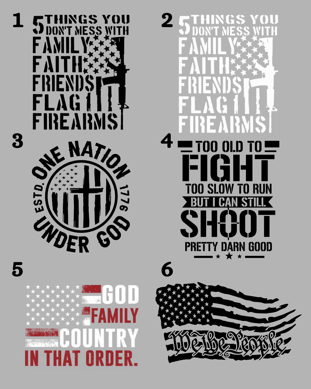 Custom Patriotic Shirt or DTF Only