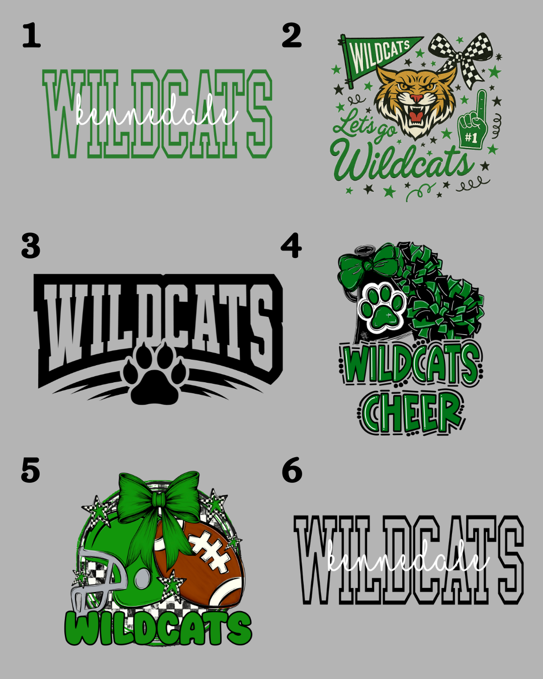 Custom School Spirit Shirt or DTF Only