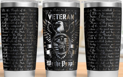 Tumbler w/ Design on One Side, Two Sides, or 360 Design