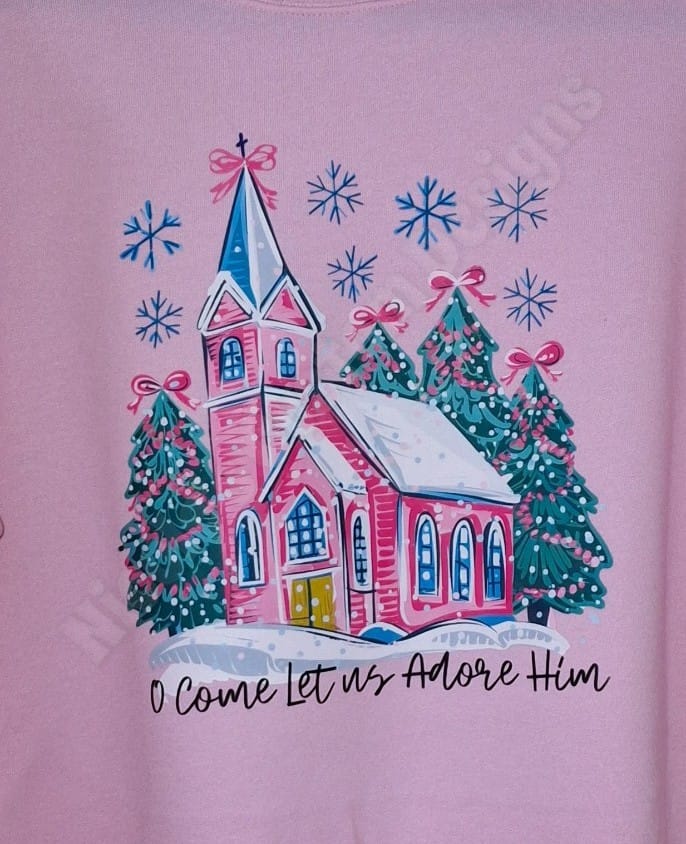 O Come Let Us Adore Him Shirt