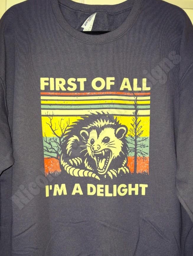 First of all I'm a Delight Shirt