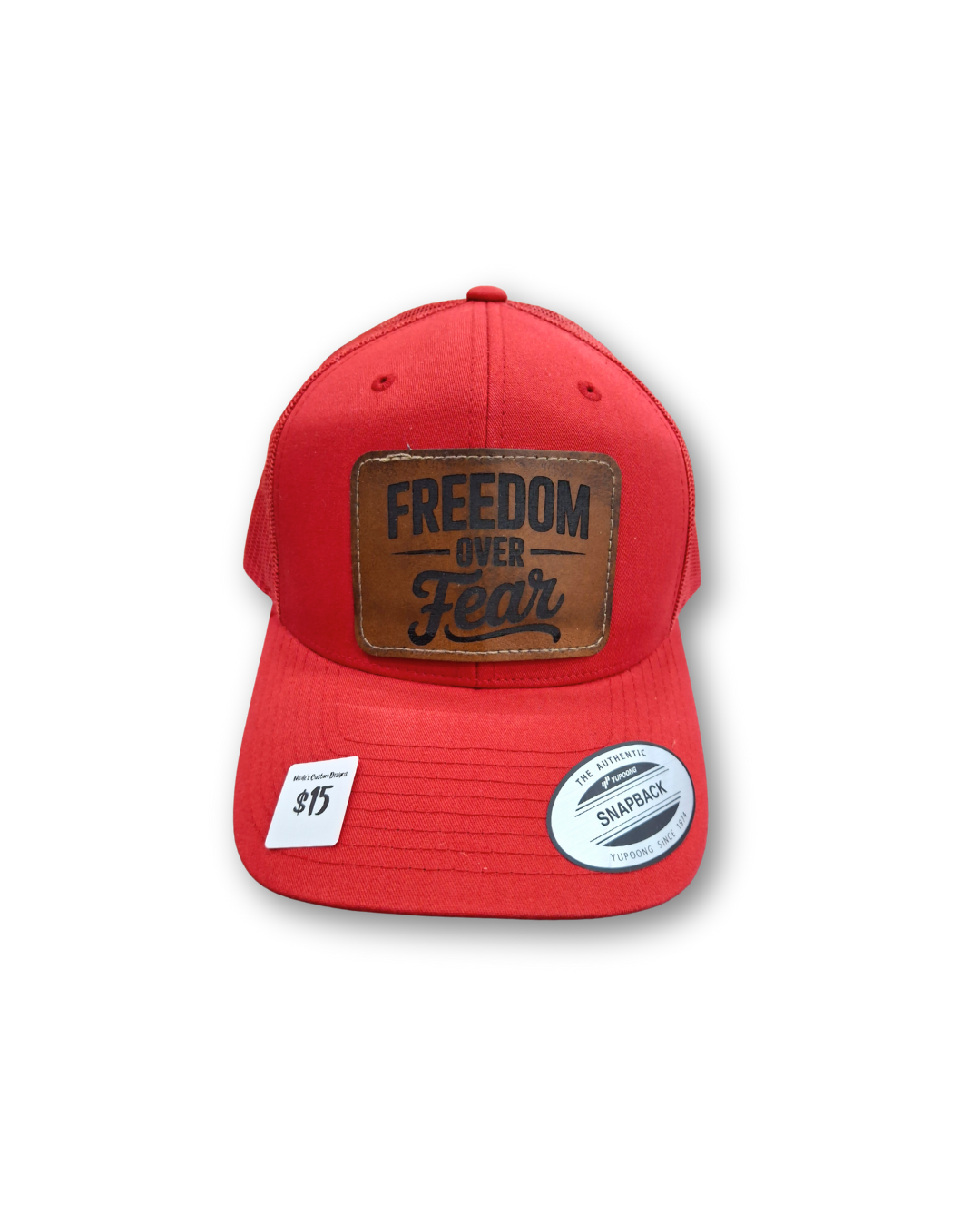Freedom Over Fear Trucker Hat