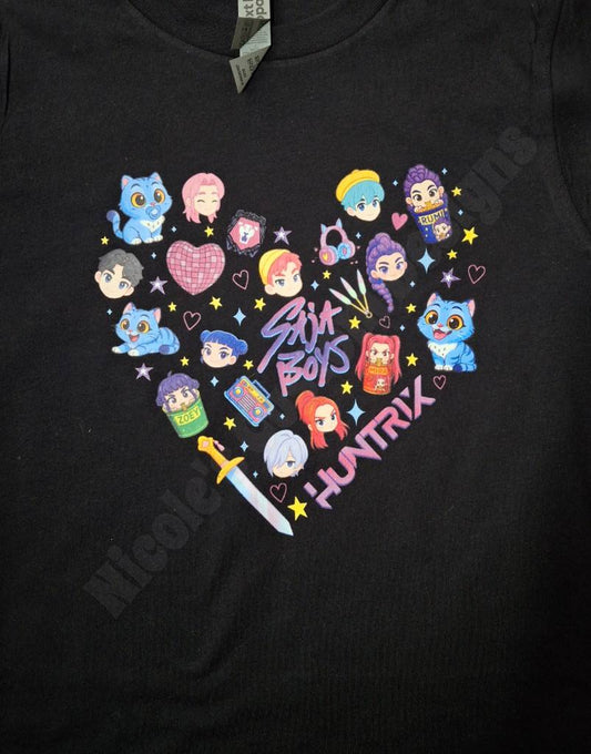 Huntrix Heart Shirt